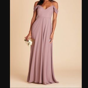 devin convertible dress mauve